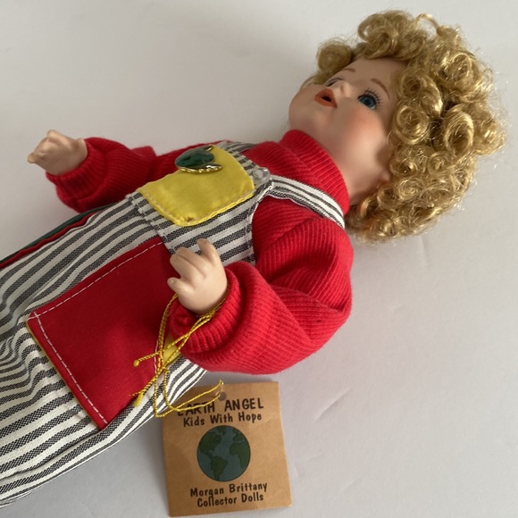 Morgan Brittany Collection Doll - Earth Angel-kids With Hope 12” Doll SETH - Picture 7 of 14
